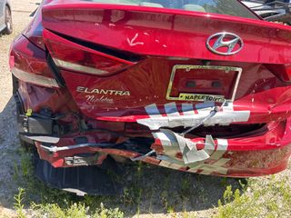 2018 Hyundai Elantra SEL - Primary Damage Straight On Image